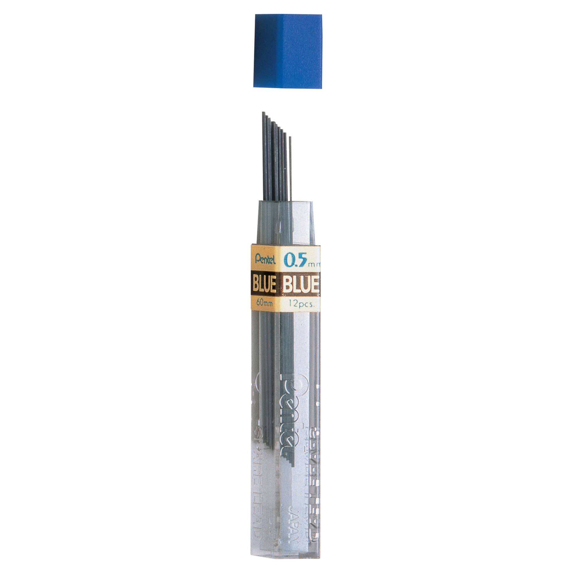 Pentel® Blue Refill Fine Lead, 12 Packs of 12